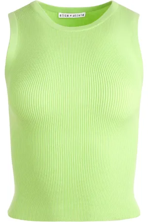 ALICE+OLIVIA Ribbet Tonita tanktop