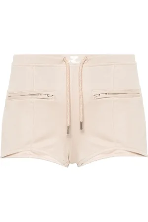 Courrèges Korte shorts med snoretræk