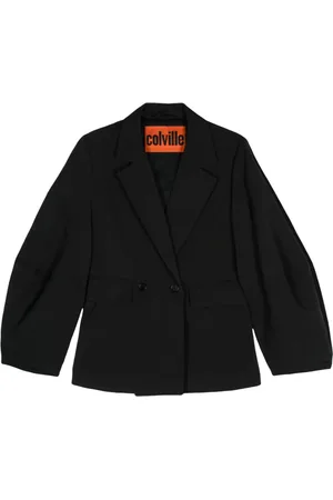 Colville Dobbeltradet blazer i twill