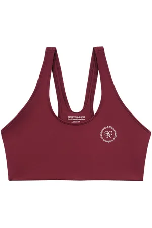 Sporty & Rich N.02 sports-bh med logotryk