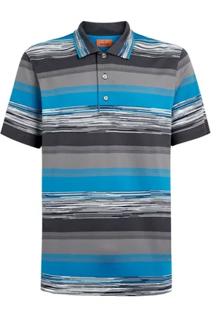Missoni Polo med graduerede striber