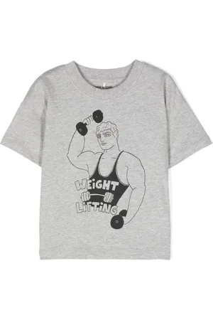 Mini Rodini T-shirt med illustration-tryk