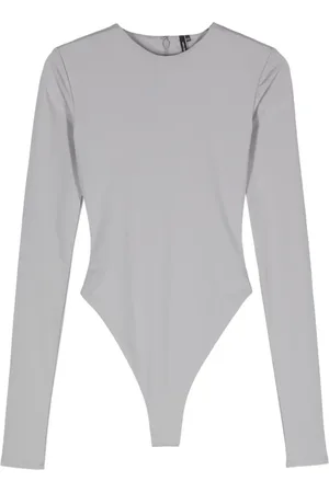 Entire Studios Langærmet bodysuit med rund hals