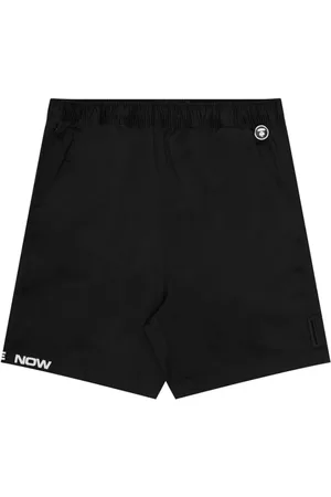 A Bathing Ape Shorts med elastiklinning og broderet logo
