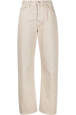 Totême Jeans med lige ben og snoet søm