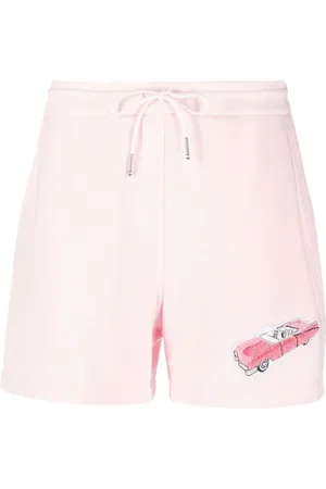 Thom Browne Piqué-shorts med bilbroderi