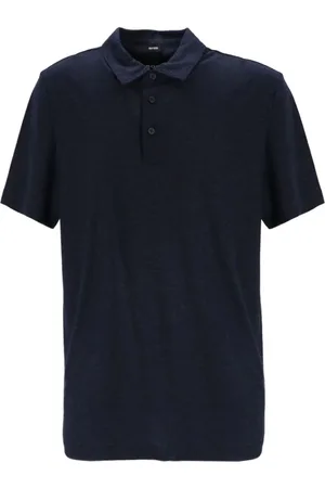 HUGO BOSS Polo med stribedetalje
