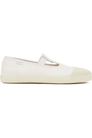 Maison Margiela On the Deck Tabi pumps i lærred