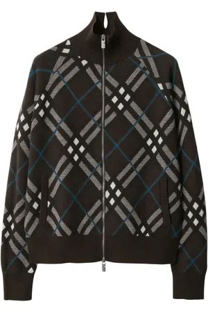 Burberry Ternet cardigan med lynlås