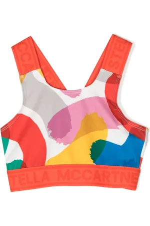 Stella McCartney Croptop med logotryk
