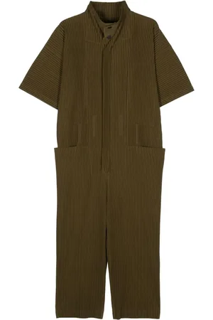 Issey Miyake Pleats Bottoms jumpsuit med lynlås