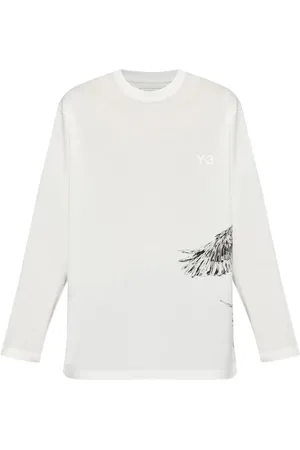 Y-3 T-shirt med logotryk