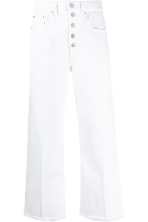 Ralph Lauren Cropped jeans med brede ben