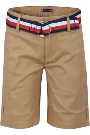 Tommy Hilfiger Vævede chinoshorts med bælte