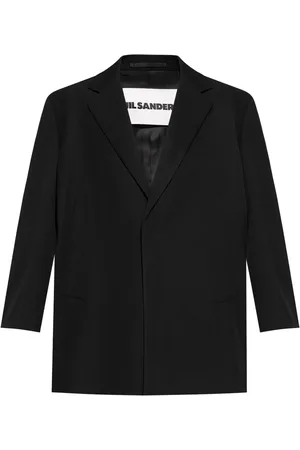 Jil Sander Enkeltradet uldblazer