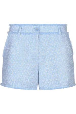 Dolce & Gabbana Skræddersyede shorts med frynsedetalje