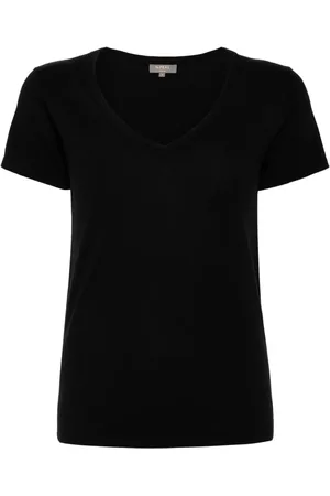 N.PEAL Finstrikket T-shirt