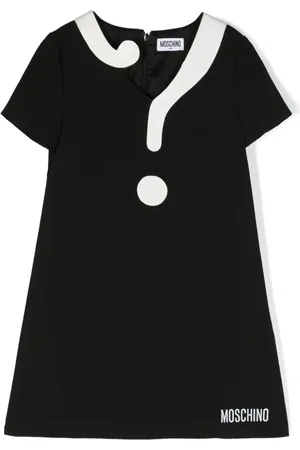 Moschino Kort Question Mark kjole