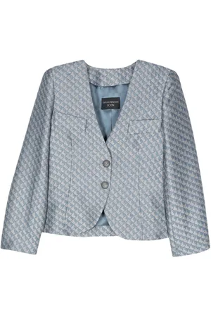 Emporio Armani Blazer i mønstret jacquard