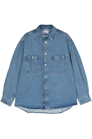 Hed Mayner Denimskjorte med klassisk krave