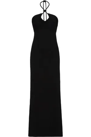 Proenza Schouler Maxi-kjole i strik med halterneck