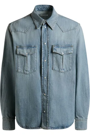 Bally Langærmet denimskjorte
