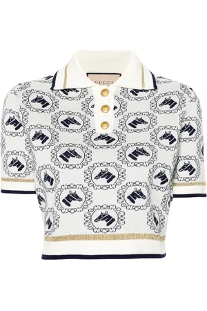 Gucci Polo i Equestrian-jacquard