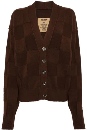 UMA WANG Ternet cardigan med V-hals