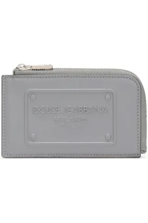 Dolce & Gabbana Logopræget kortholder i læder