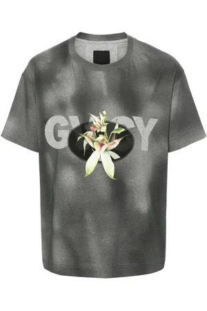 Givenchy Falmet T-shirt med logotryk