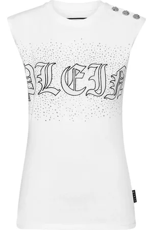 Philipp Plein Krystaludsmykket tanktop