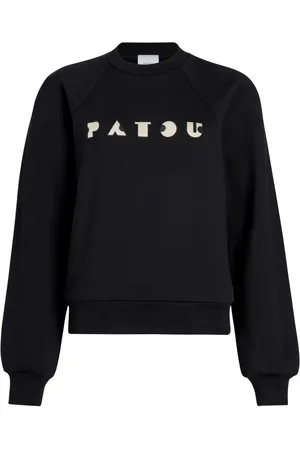 Patou Sweatshirt med Art Deco-broderi