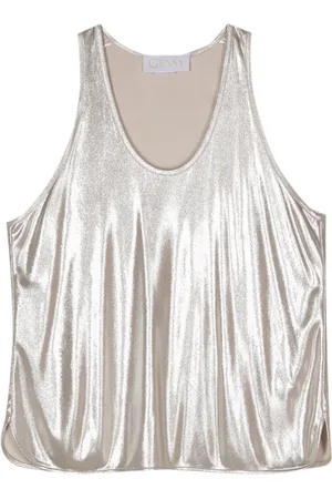 GENNY Metallisk tanktop