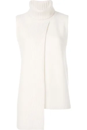Cashmere In Love Cashmere Tania turtleneck sleeveless top