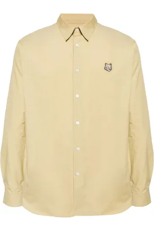 Maison Kitsuné Fox Head skjorte