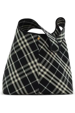 Burberry Stor skuldertaske med ternet mønster