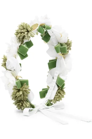 COLORICHIARI Hårbånd med blomster-applikation