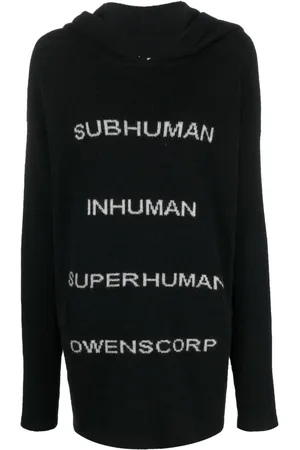 Rick Owens Intarsiastrikket pullover
