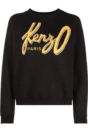 Kenzo Fleece-sweatshirt med broderet logo