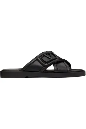 VALENTINO GARAVANI Sandaler i læder med VLogo