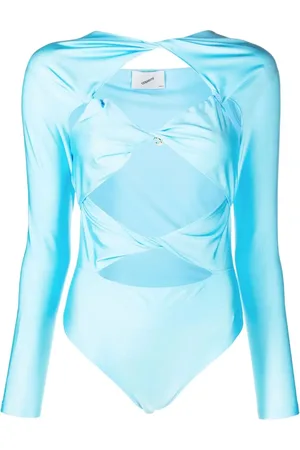 COPERNI Bodysuit i strækbar jersey med udskæringsdetalje