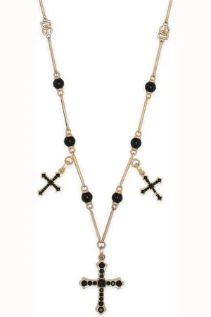 Dolce & Gabbana Rosary-halskæde med korsvedhæng