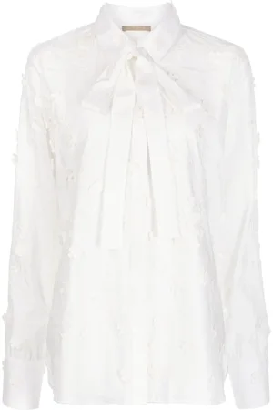 Elie saab Skjorte med broderi