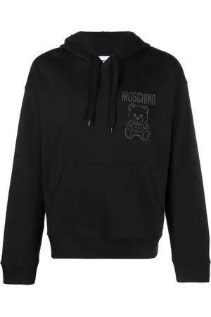 Moschino Hættetrøje i bomuld med bamsetryk