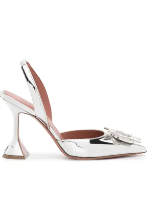 Amina Muaddi Begum 95mm slingback-pumps
