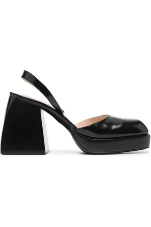 NODALETO Pumps med skinnende finish