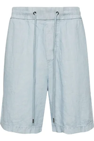 James Perse Shorts i hør med afslappet pasform