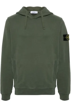 Stone Island Hættetrøje med kompasmærke