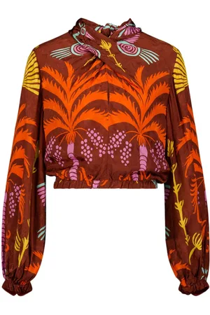 JOHANNA ORTIZ Cropped Diwali top