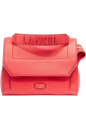 LANCEL Medium crossbody-taske i læder